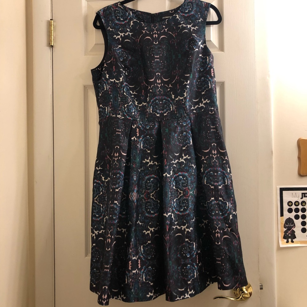 Pleated Liz Claiborne Dress